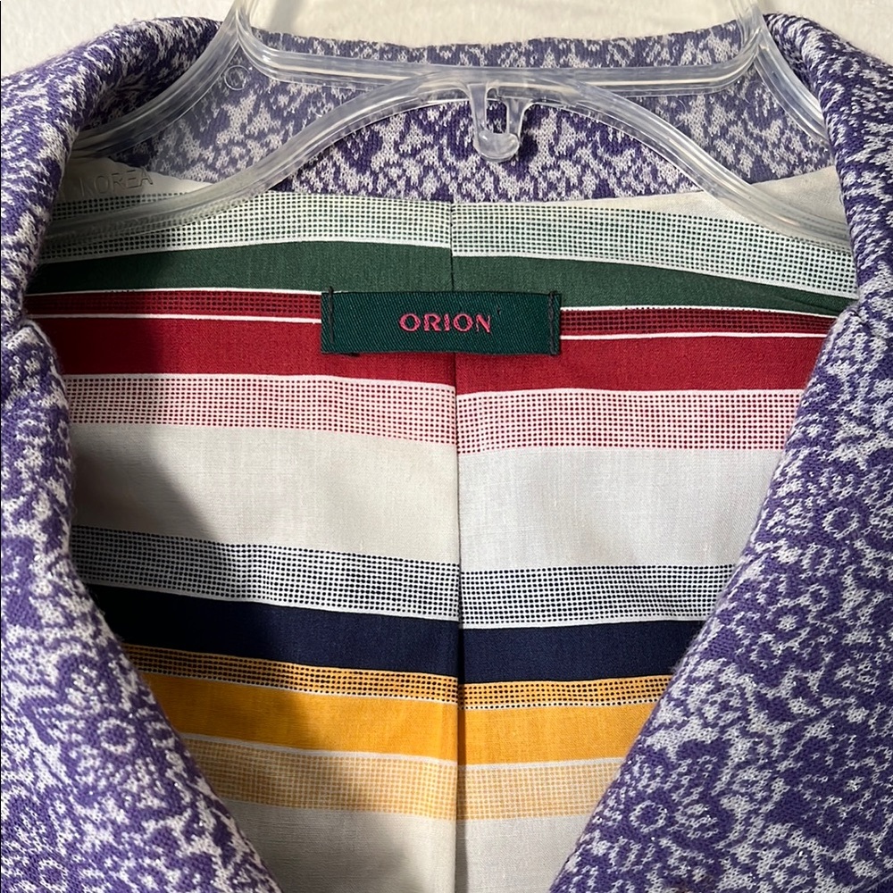 Purple Patterned Women's Jacket - image 2